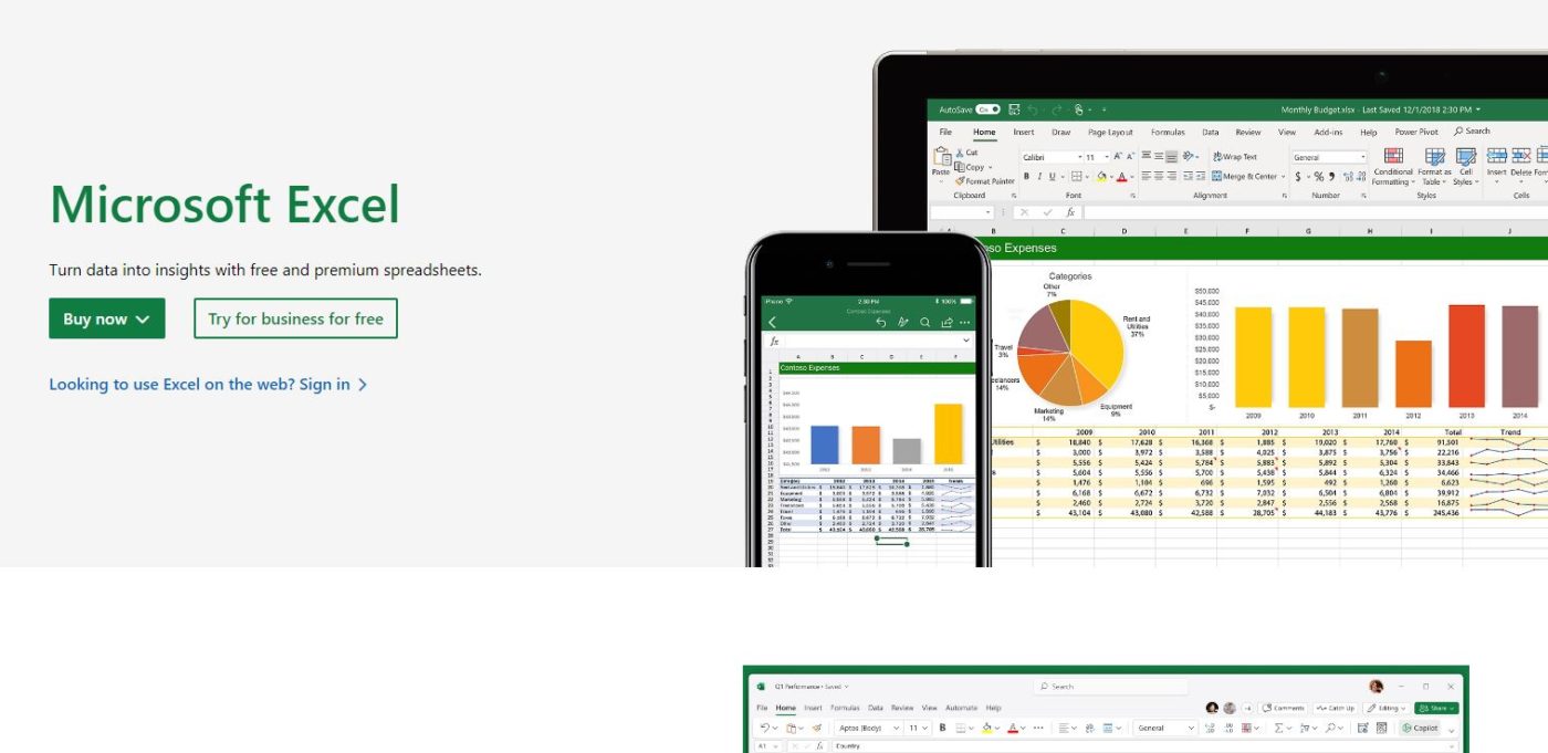 Сравнение Excel и Numbers: Лучше ли Excel, чем Numbers? - Бесплатная CRM  для самозанятых